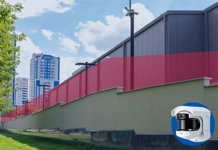 La piattaforma FARE HYBRID integra le Barriere Optex Lidar con Analisi AI