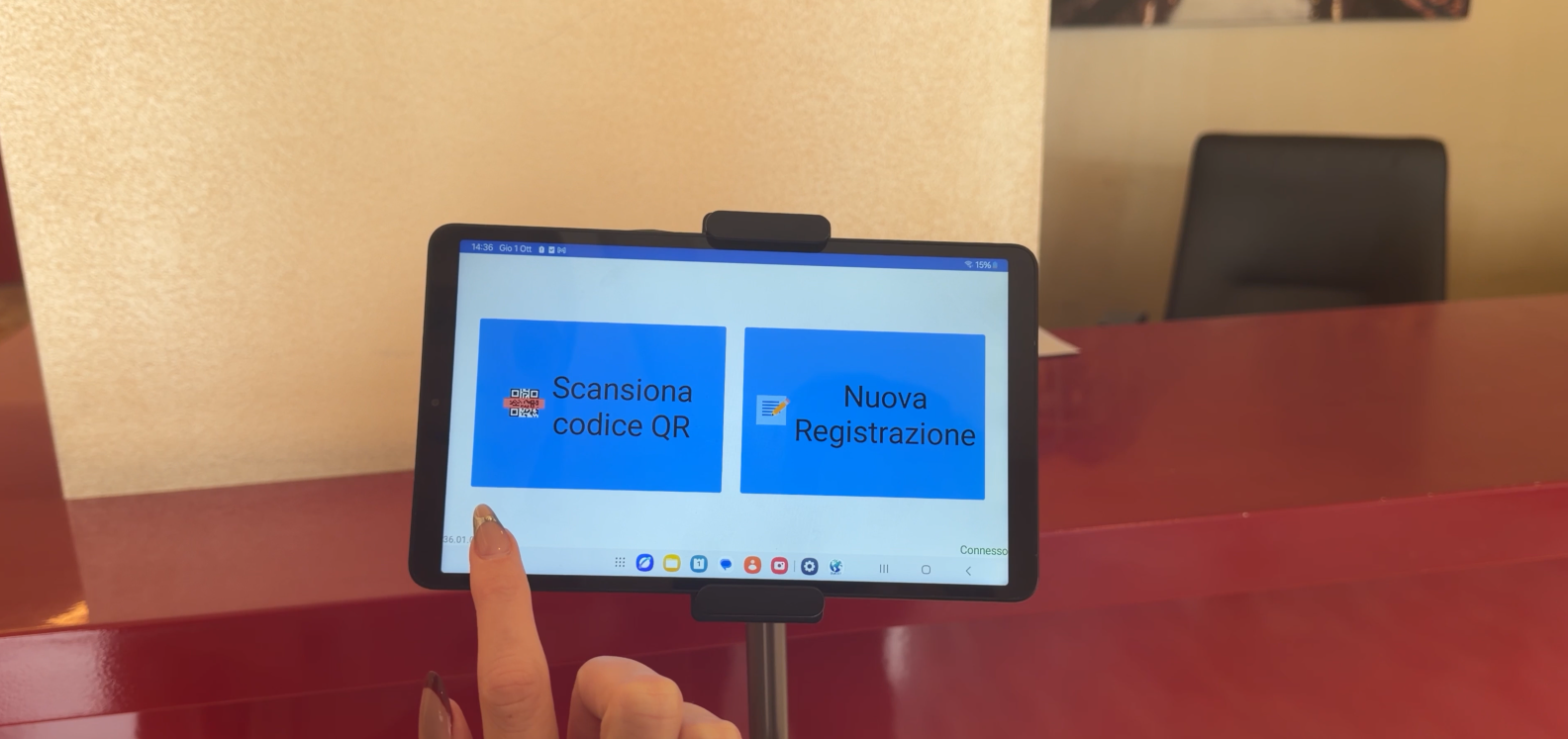 SELF REGISTRATION per gestione ospiti!